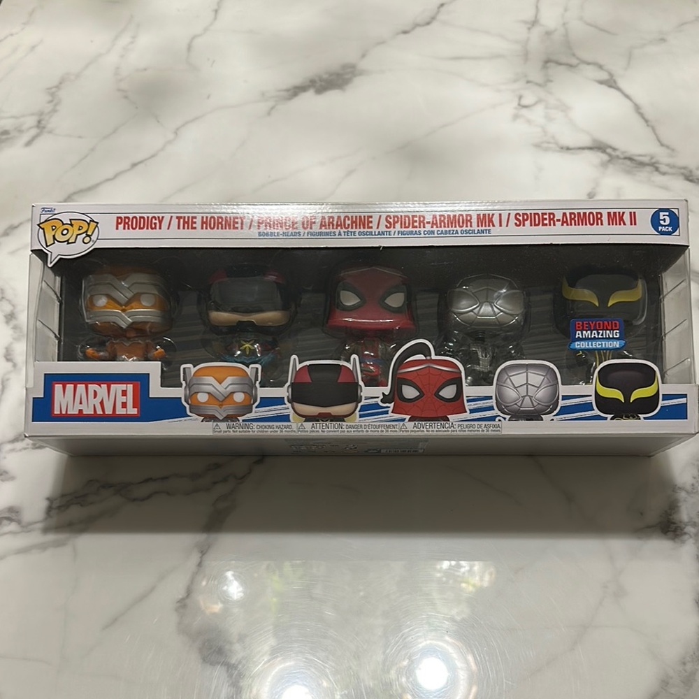 Marvel Funko Pop! Spider-Man Armor Collection